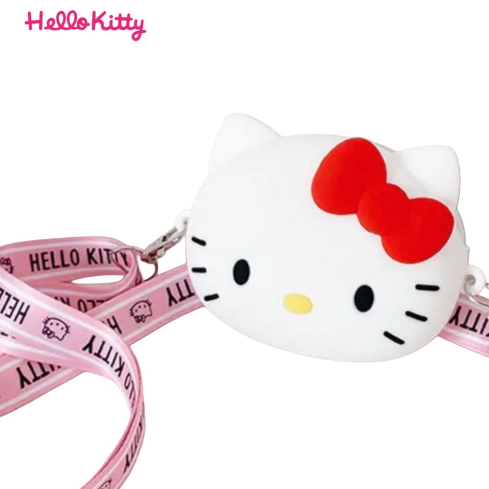 Small Hello Kitty Silicone Crossbody Bag